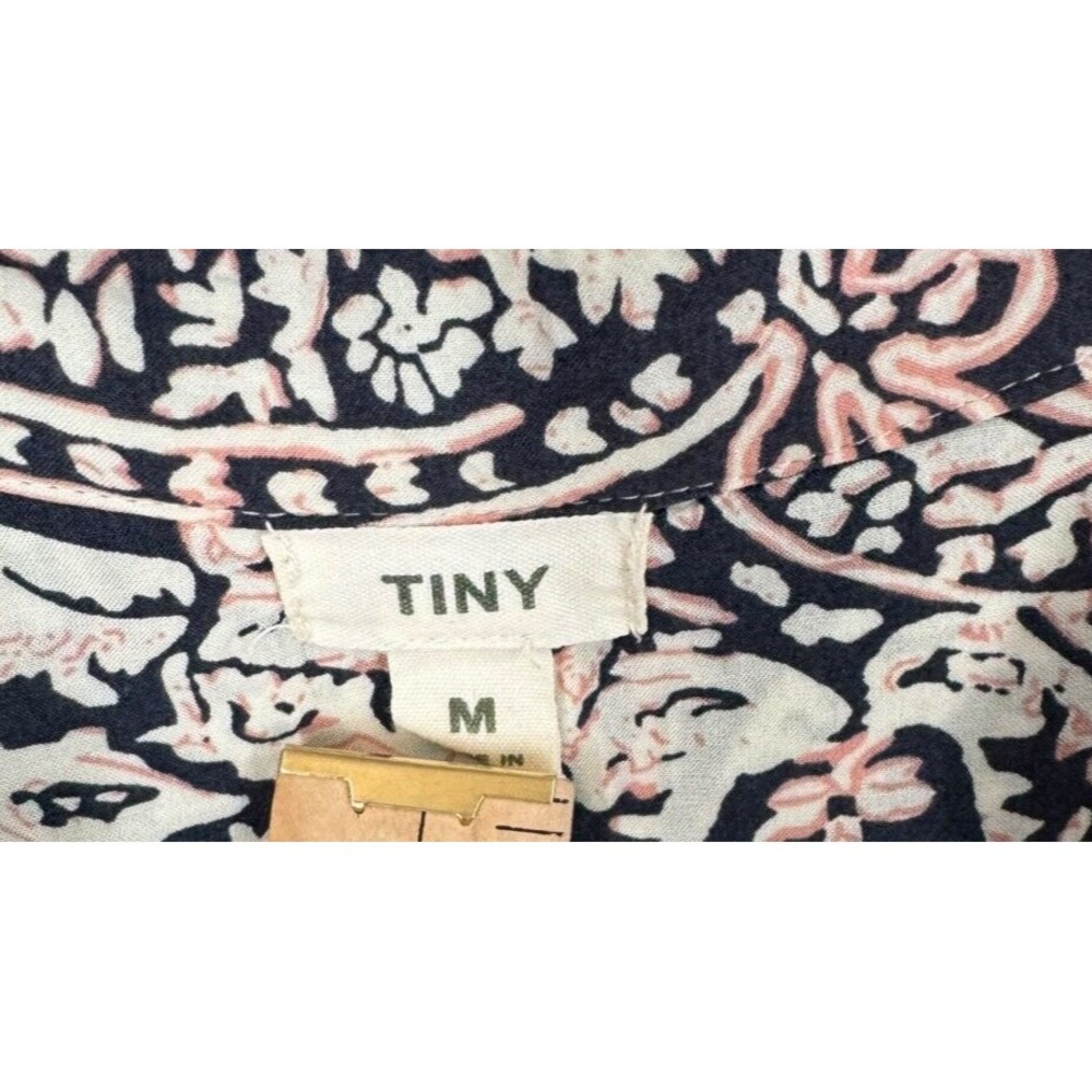 Anthropologie Tiny Women's Caviana Paisley Long Sleeve Drop Waist Dress M READ - Picture 6 of 9